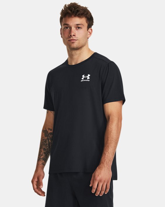 Men's UA Iso-Chill Wild Short Sleeve in Black image number 0